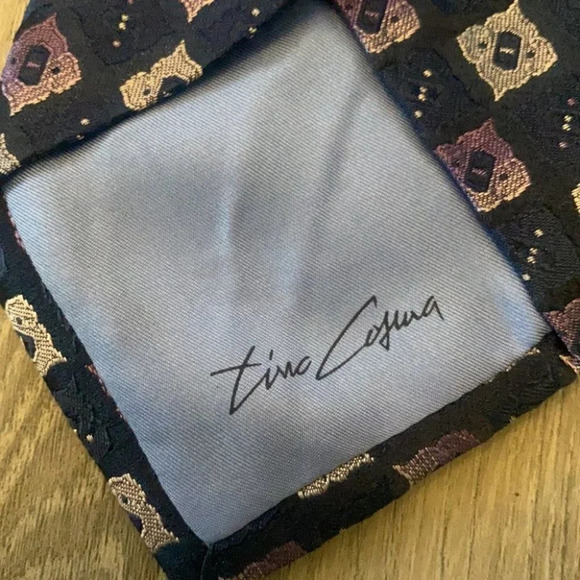 - Tino Cojura For  Harry Rosen neck tie made in Italy - Picture 3 of 16